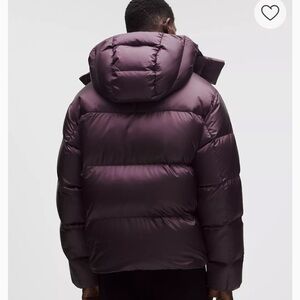 lululemon athletica Men's Dark Purple Puffer Jacket